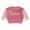 Pink, variant on Suealasg Kids Girls Valentine's Day Sweaters 6M 1T 2T 3T 4T Toddler Baby Girls Long Sleeve Crew Neck Letter Embroidery Knitted Pullovers Child Fall Winter Warm Clothes