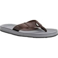 thumbnail image 3 of MUK LUKS Men's Mason Flip Flop -Brown 12, 3 of 7
