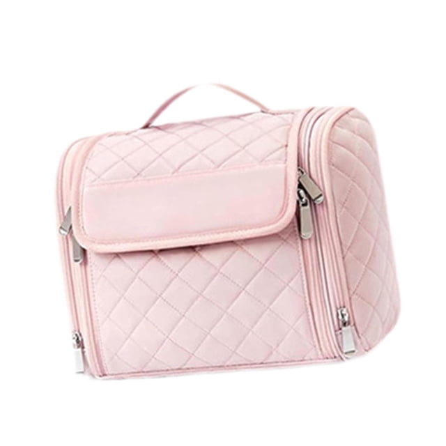 Neceser Grande Salvador Estuche de Viaje para Maquillaje Rosa
