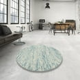 thumbnail image 3 of Ahgly Company Indoor Rectangle Contemporary Dark White Beige Area Rugs, 2' x 3', 3 of 6