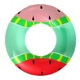 thumbnail image 2 of CIMAXIC Swimming Ring 1pc Adults Watermelon Swimming Ring Double Color Swimming Ring (Assorted Color),29.53"X29.53"X5.91", 2 of 5