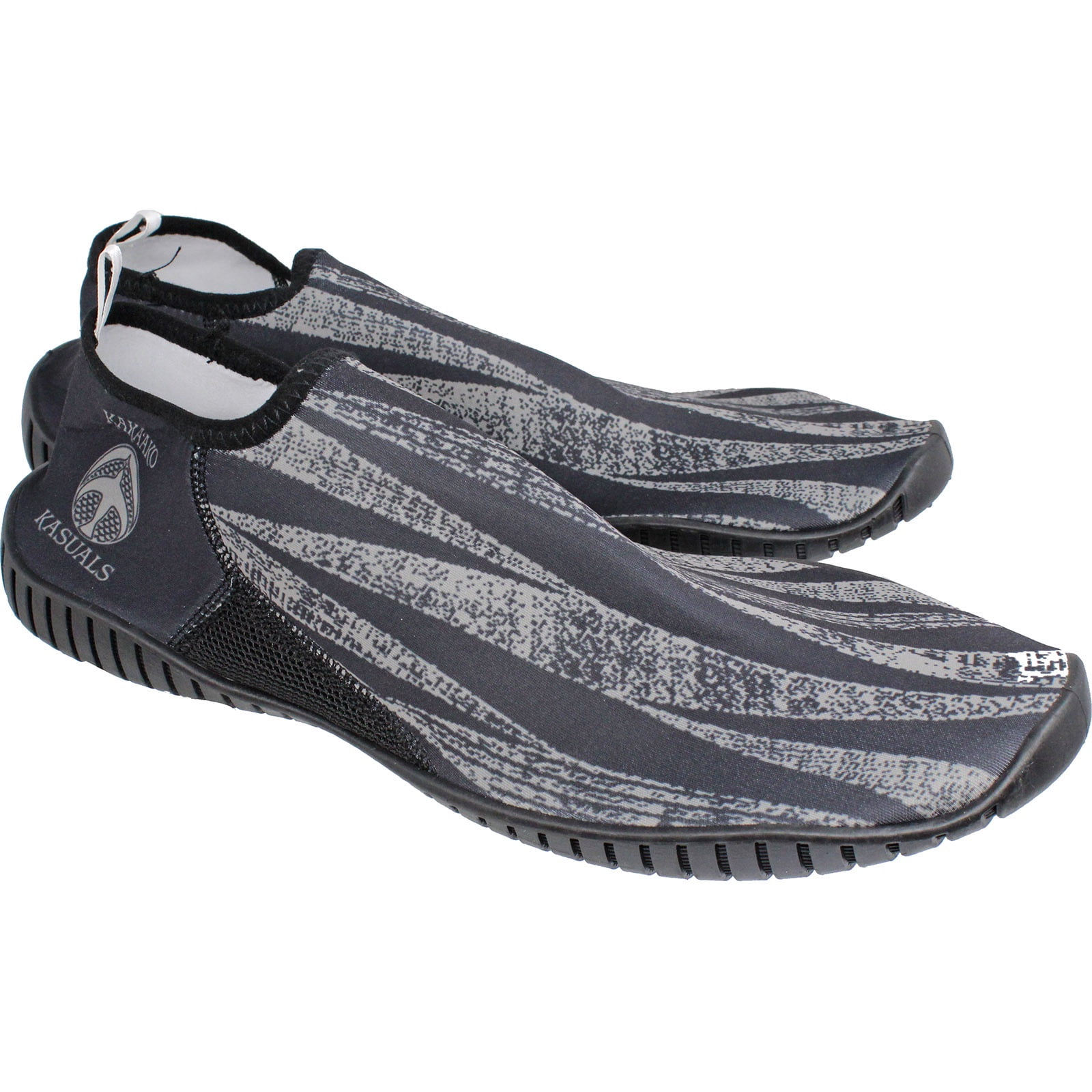 Kakaako Kasuals Kai Unisex Reef Walker US Adult Size 8, Black/Gray