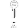 thumbnail image 3 of Ilco S1771CR, X17 Key Blank, British/Various 10-Pack, 3 of 3
