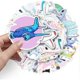 thumbnail image 5 of 50 Pcs Airplane Decals Waterproof Stickers for Water Bottles Laptop Car Hydro Flasks Phone Guitar Skateboard Kawaii Airplane Planner Vinyl Decals Aest, 5 of 5