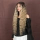 thumbnail image 4 of Peluca de cabello ondulado con degradado de color castaño oscuro para mujer, conjunto de rizos degradados, pelucas de cabello, bandas, bandas, 4 of 9