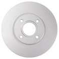 thumbnail image 4 of TRQ Front Brake Rotors Set Vented Premium G-Coated Fits Select 2014-2019 Ford Fiesta, 4 of 5