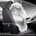 thumbnail image 4 of Car Seat Cover for SUBARU FORESTER 2011, Black Car Seat Covers, PU Leather 5 Piece Full Set With Lumbar Support Protect and Upgrade Seats, Protect Car Seats, 4 of 9