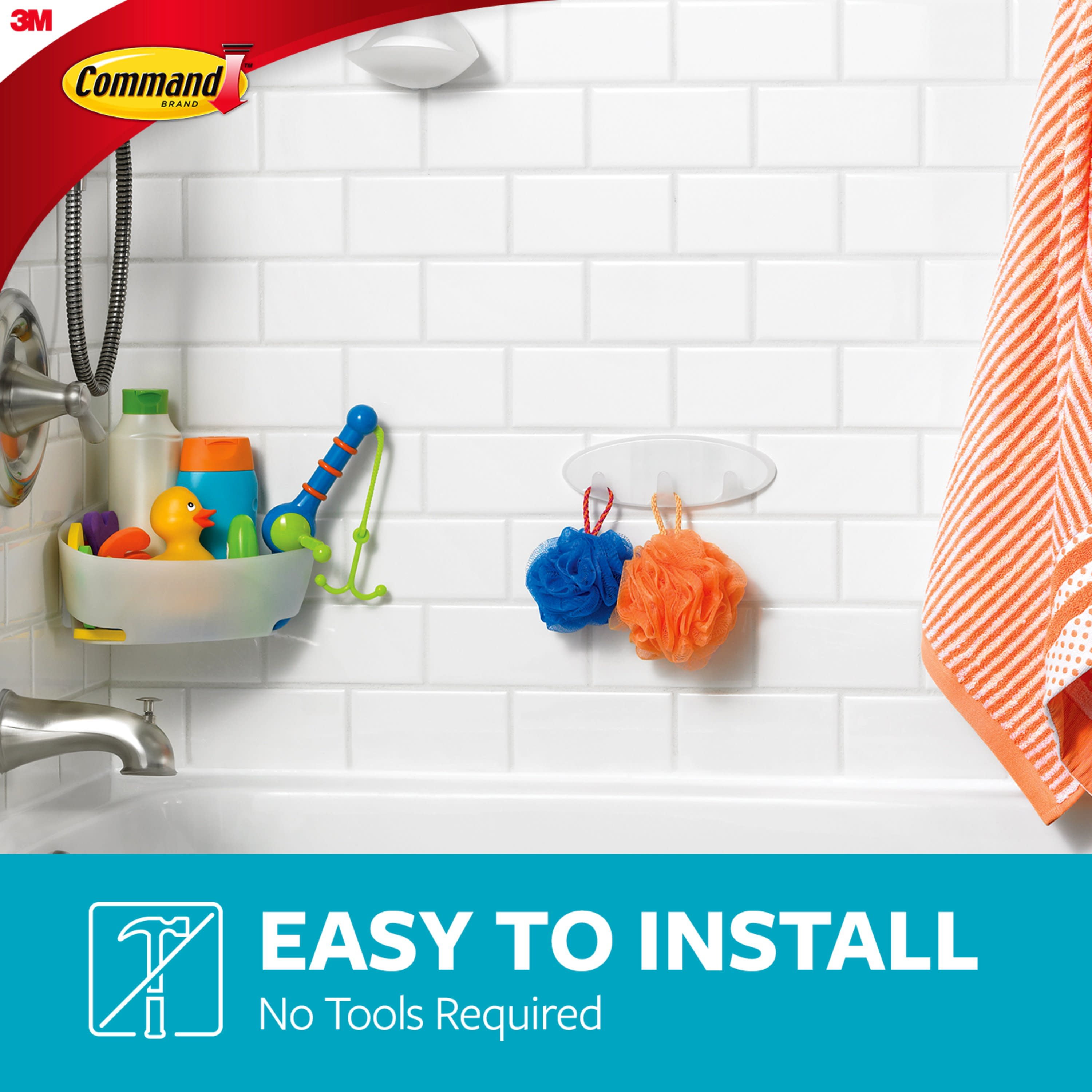 Command hooks 2024 for shower