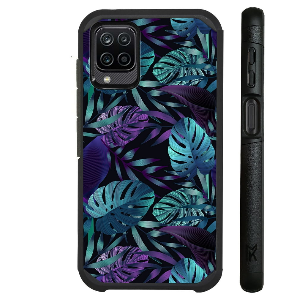 Compatible with Samsung Galaxy A12 Hybrid Fusion Guard Phone Case Cover ...