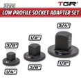 thumbnail image 2 of TGR 3PC. Low Profile Impact Socket Adapter Set - Drive Reducing, 2 of 5