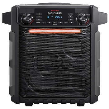 ion pathfinder rugged bluetooth portable speaker