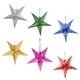 thumbnail image 4 of Pantalla de lámpara colgante de Navidad, farol de papel con forma de estrella, pantalla de lámpara plegable de papel con forma de estrella, 6 uds., 4 of 8