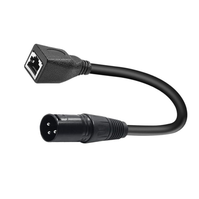 relayinert LED Controller Network Connector Cable 30cm High Performance Extending Signal Stage Lights And DJs Adapter Cable