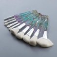 thumbnail image 4 of Makeup Brush Set, 10pcs Sparkling Makeup Bru Synthetic Bristles Foundat B Eye Makeup Brush, 4 of 4