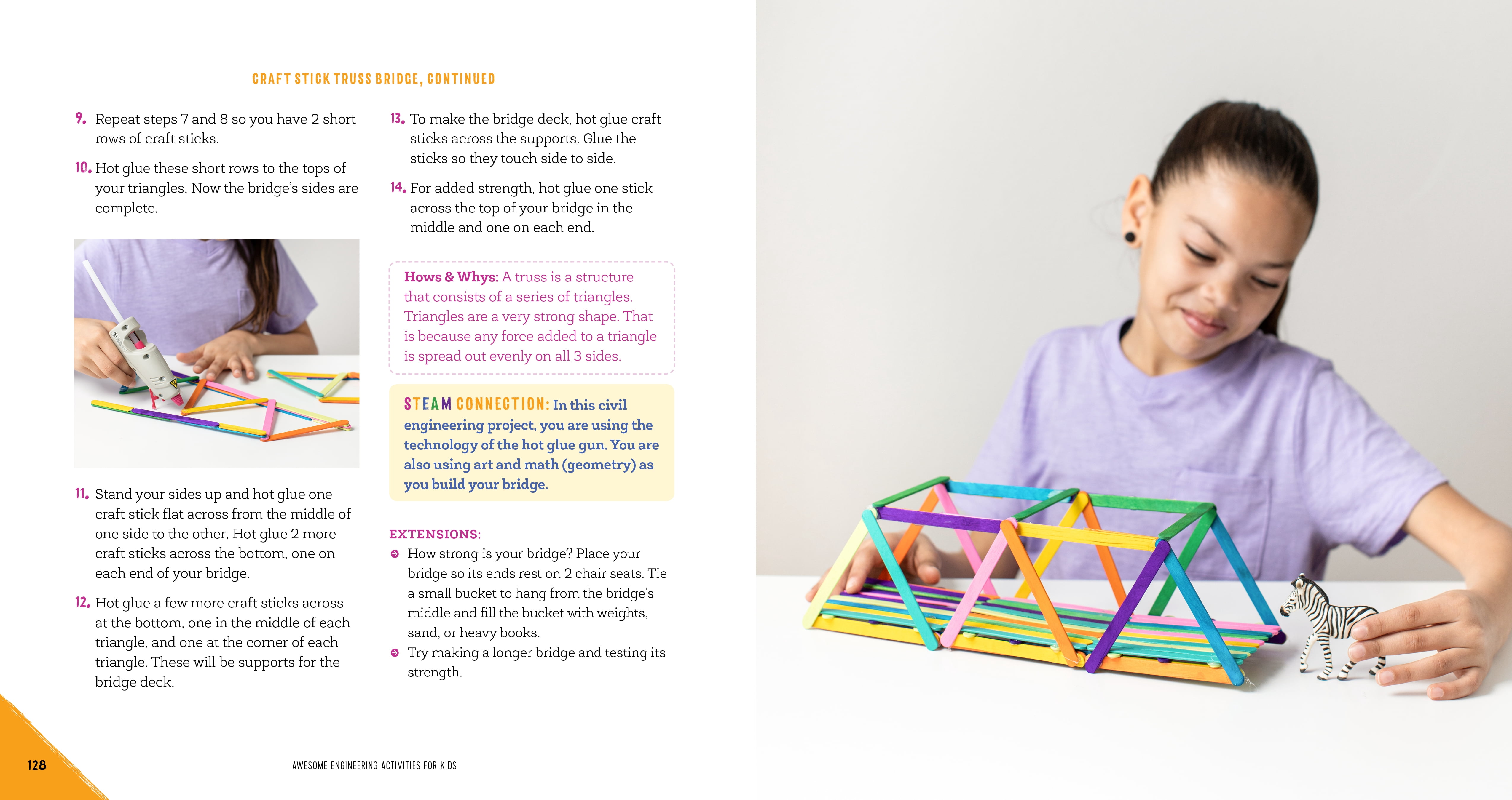 Awesome Engineering Activities for Kids: 50+ Exciting STEAM Projects to Design and Build (Spiral Bound)