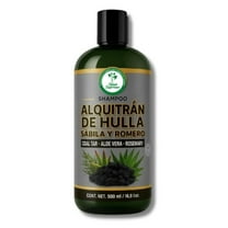 Alquitrán de Hulla, Sábila y Romero Shampoo (Coal Tar, Aloe Vera & Rosemary) 16.9 fl oz – Anti-Itch & Purifying Formula – Calming & Hydrating Care for Hair & Scalp – Viral, Refreshing Herbal Blend
