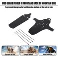 thumbnail image 4 of Bicycle Mudguard Easy To Install MTB Fender Mud Guards Front Rear Fenders, 4 of 9