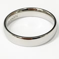 thumbnail image 1 of Nana Stainless Steel 4mm Half Round Comfort Fit Plain Wedding Band- Size 9.5, 1 of 2