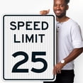 thumbnail image 2 of Speed Limit 25 MPH Sign,, 2 of 8