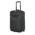 thumbnail image 3 of Protege Regency 21" Softside Upright Carry-On Luggage, Black, 3 of 10