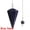 Blue Sand, variant on HOOUN Natural Healing Crystal Hexagonal Pointed Cone Bullet Stone Pendant Pendulume -Amethyst