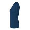 thumbnail image 3 of A4 Spike Short Sleeve Volleyball Jersey For Women in Navy | NW3014, 3 of 3