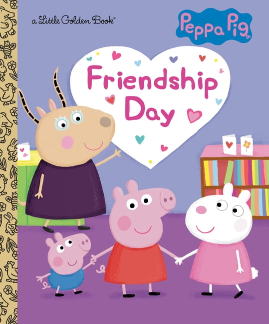Courtney Carbone; Zoe Waring Little Golden Book: Friendship Day (Peppa Pig) (Hardcover)