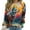 XVDSVF-1, variant on Colorful Lone Wolf Mom Sweatshirt For Women Long Sleeve Pullover