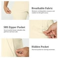 thumbnail image 3 of FEDTOSING Golf Pants Men Stretch Waterproof Business Casual Chino Pants with Silicone Grip Waistband Lightweight Quick Drying Breathable Work Pants, 3 of 6