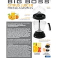 thumbnail image 2 of Extracteur d’Agrumes Électrique Big Boss – Activation One-Touch, Extracteur Réversible Automatique, Capacité de 25 oz, Noir, 2 of 5