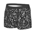 thumbnail image 2 of Wukai Daisies Flowers Print Men’s Underwear Breathable Boxer Briefs,&nbsp;Moisture Wicking & Breathable-Medium, 2 of 7