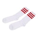 thumbnail image 5 of Calcetines de Piernas de Fútbol de Mujeres Estiramiento Más de Protección , S + StripedA S blanco + DYNWAVEMX Calcetines altos de la rodilla, 5 of 8
