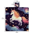 thumbnail image 2 of Unicorn Large Picnic Mat for Outdoor Activities & Beach Trips - Durable & Waterproof Material for Ultimate Comfort & Relaxation - Easy to Clean & Carry - Ideal for Family Picnics & Gatherings, 2 of 6