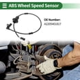thumbnail image 2 of Unique Bargains ABS Wheel Speed Sensor ABS Sensor Anti-lock Braking System Sensor No.A2205401817 for Mercedes-Benz Cl500 2000-2005 1 Pc Rear Right, 2 of 7