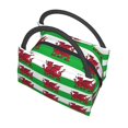 thumbnail image 5 of Welsh Dragon Flag Lunch Tote Bag Trendy Lightweight Reusable Stylish Bento Box For Adult, 5 of 7