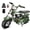 Green, variant on FRP GMB100 Performance 99cc Gas Powered Mini Dirt Bike, 28MPH Off-Road Motorcycle with Hydraulic Brakes, Suspension & SunF All-Terrain Tires – Black
