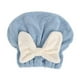 thumbnail image 2 of Fiudx Turbante para El Cabello, Energizado Capilar de Microfibra Suave, Gorro de Terciopelo Que Reduce El Daño Por Calor, Toalla para Controlar El Frizz, Uso En Spa, Peinado para Mujeres, Diseño Lava, 2 of 4