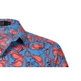 thumbnail image 4 of SSLR Mens Hawaiian Shirts Causal Short Sleeve Button Down Shirts, 4 of 7