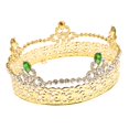 thumbnail image 1 of Diadema Nupcial De De Juguetes para primera Juegos de - Dorado c Colcomx tiara nupcial de cristal, 1 of 8