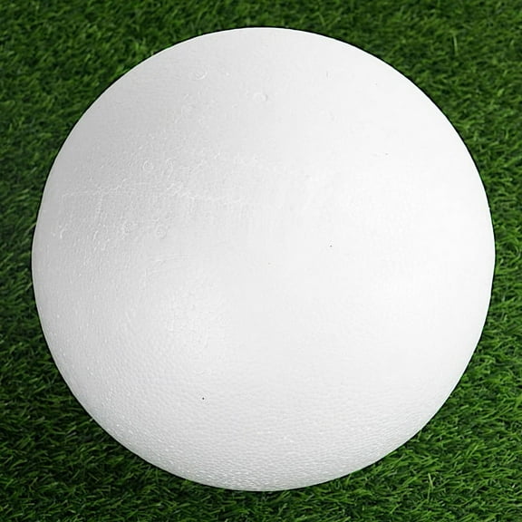 Balsa Circle 4 Pieces 8" White Crafts Foam Balls for Crafts DIY Kids Art School Projects Wedding Birthday Party Supplies