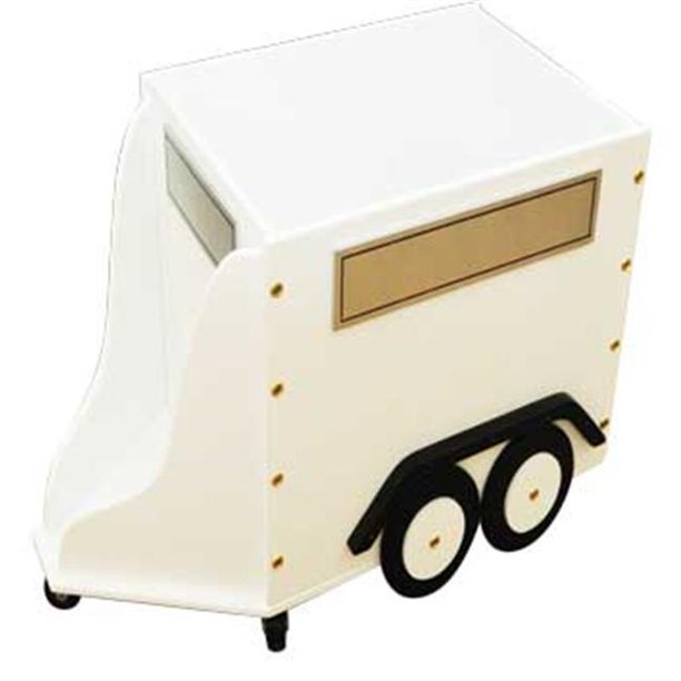 Just Kids Stuff Horse Trailer Toy Box