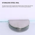 thumbnail image 3 of Naiovety Estante de almacenamiento Accesorios de baño de vidrio de acero inoxidable Estructura estable Estantes de baño prácticos Soportes Juegos de accesorios de baño, 3 of 6