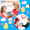 thumbnail image 3 of Juego de tarjetas de San Valentín con juguetes Mochi Squishy para niños x30, 3 of 7