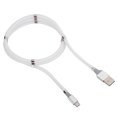 thumbnail image 2 of Cable de datos suave con absorción magnética de 1 m/3,3 pies Cable de carga rápida micro USB portátil, 2 of 5