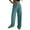 Green, variant on SwiftWear Women's Ribbed Jogger Pants with Elastic Waist, Comfortable Wide Leg Trousers Casual Athletic Lounge Wear S-2XL