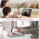 thumbnail image 4 of Funda Fintie Hybrid Slim para iPad Air de 13 pulgadas (M3) 2025, color rosa, 4 of 9
