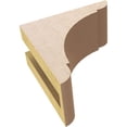 thumbnail image 6 of 3"W x 6"D x 6"H Classic Olympic Rough Cedar Woodgrain TimberThane Corbel, Primed Tan, 6 of 6