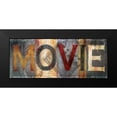 thumbnail image 2 of Nan 18x10 Black Modern Framed Museum Art Print Titled - Movie, 2 of 5