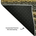 thumbnail image 3 of Addison Rugs Mayfield Washable Transitional Stripes Gold Rectangle Rug, 10' x 14', 3 of 6