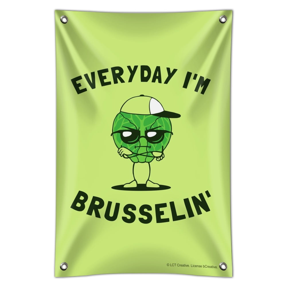 Everyday Im Brusselin Pun For A Brussels Sprouts Expert 1 Socks Sold By